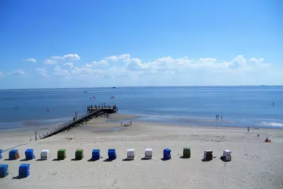 Wundervolles Ausblicke vom Haus Irma, Sandwall 21 in Wyk auf Föhr